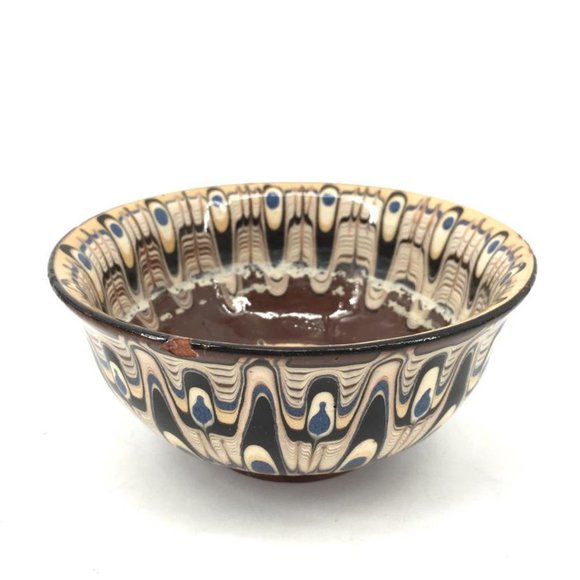 Vintage Bulgarian Pottery Handmade Troyan Redware Terracotta 11 pieces - Picture 3 of 10